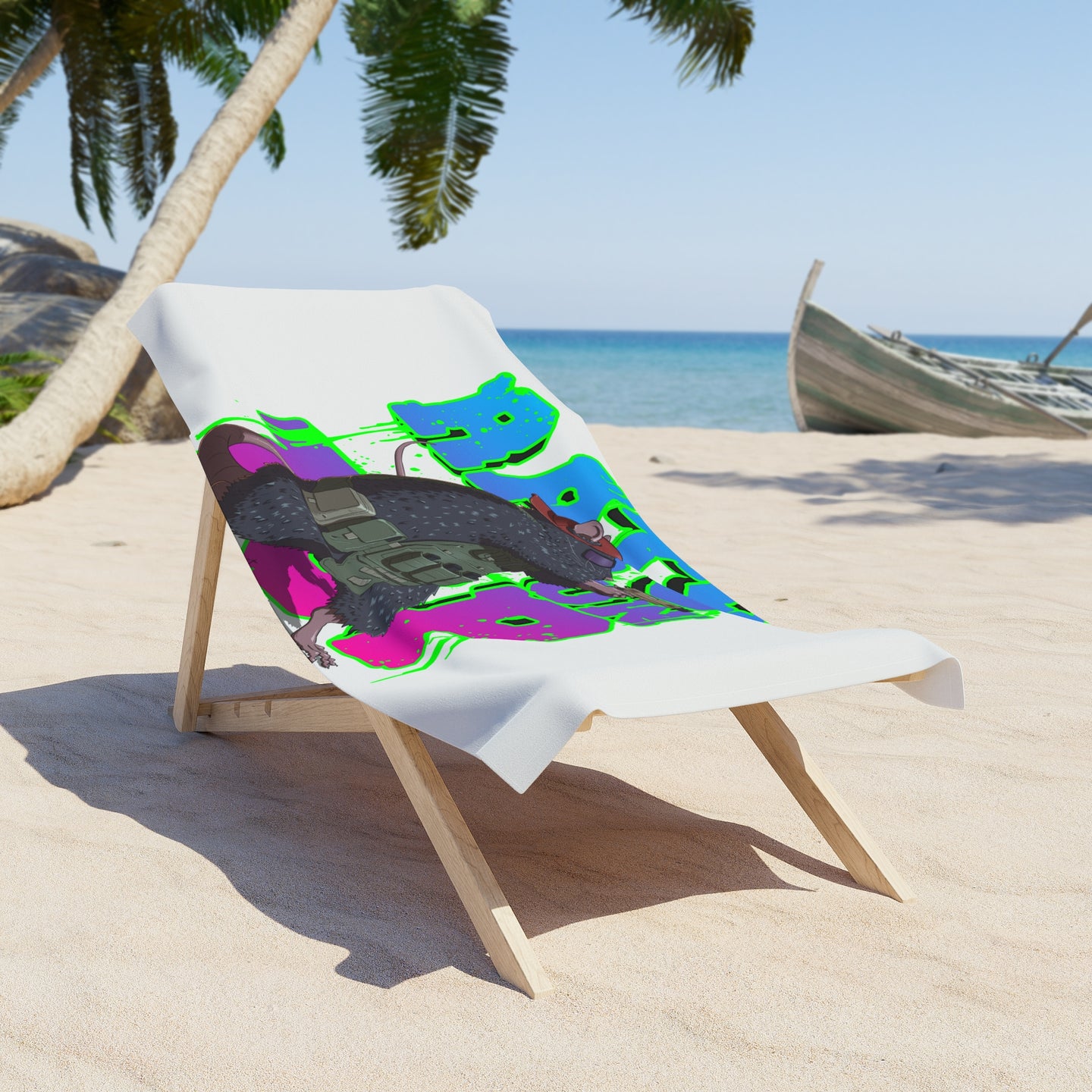 STANKRAT ROT BEACH TOWEL
