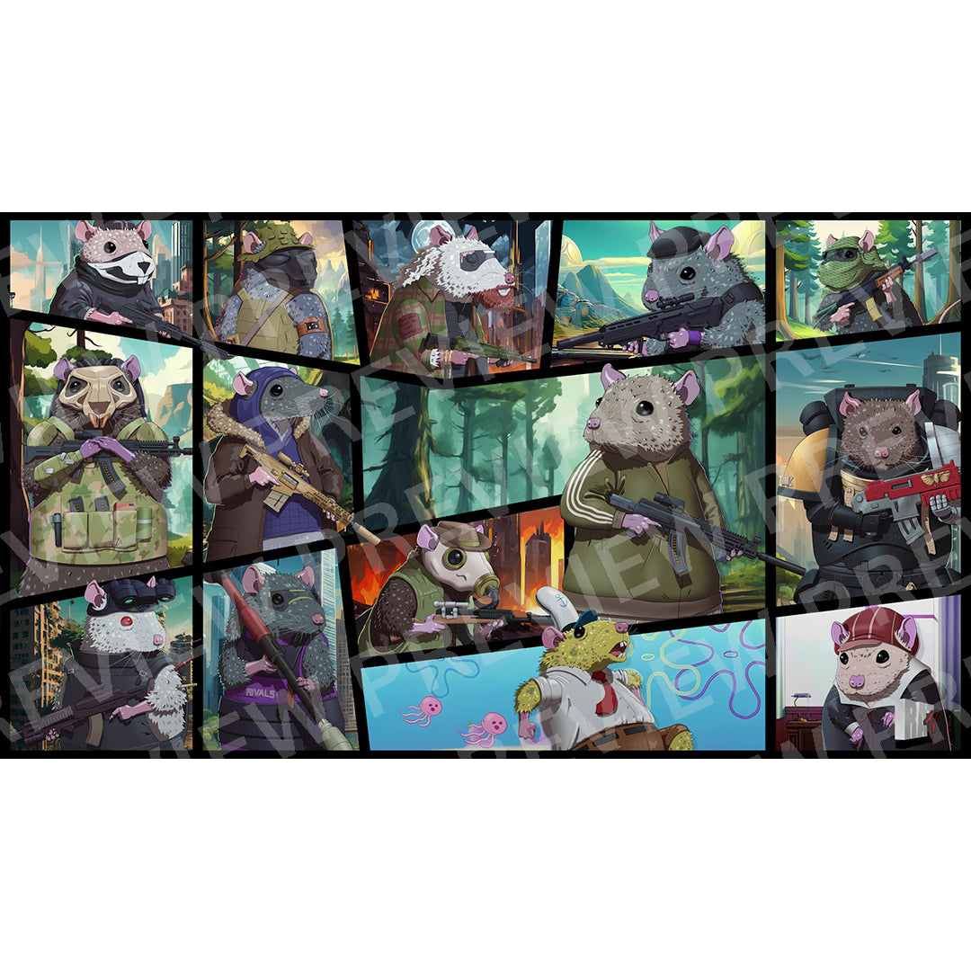 STANKRAT RATS ANIMATED BACKGROUND | FREE UPDATES